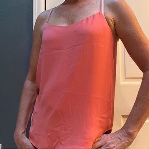 LOFT pink cami NWT